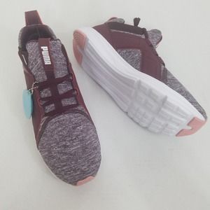 Puma Enzo Heath Wine Bridal Rose white sneaker